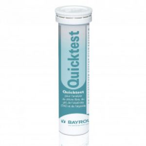 QuickTest 50 bandelettes d’analyse pH, TAC et chlore Piscine – BAYROL