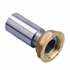 Raccord 2 pièces à joint plat compteur à souder sur acier