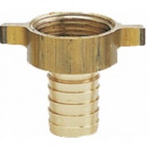 Raccord 2 pièces à oreilles en laiton