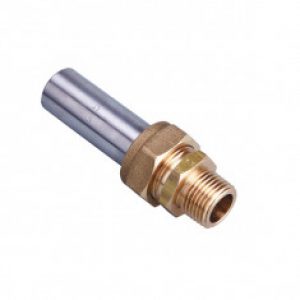 Raccord 3 pièces à visser mâle conique 6,25% à souder sur tube acier