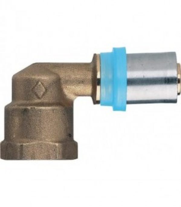 Raccord a sertir pour MSVR Turbo Press Coude de transition avec fil. femelle 18x2mm – 3/4&Prime;