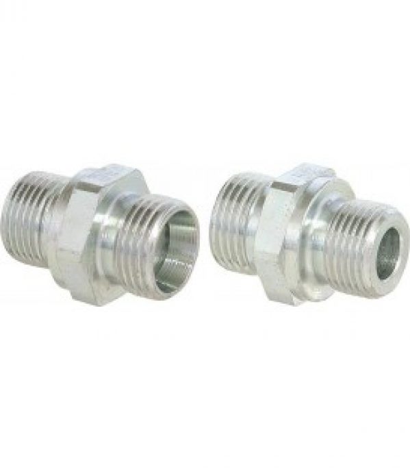 Raccord a visser droit GE10LR3/8CFX, galvanise