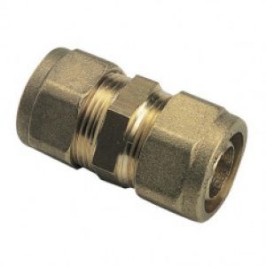 Raccord à compression tube PER – Manchon égal – Somatherm