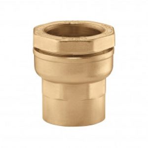 Raccord DECA laiton tube PE – Droit Femelle