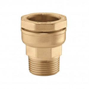 Raccord DECA laiton tube PE – Droit Mâle