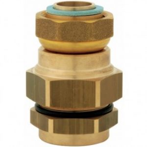 Raccord extrémité femelle – écrou tournant et joint gaz – FlexiClic