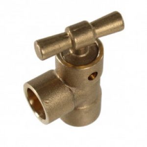 Raccord laiton à souder – Té équerre 90 GCU avec purgeur