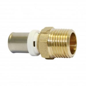 Raccord Multicouche à sertir Mâle fixe – Somatherm