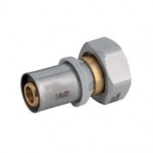 Raccord multicouche à sertir TH – Femelle écou libre Eurocone 3/4&Prime; – Arcanaute