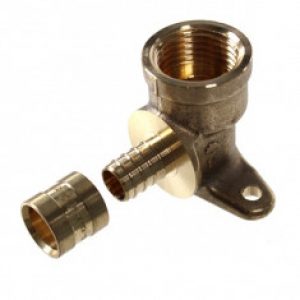 Raccord PER glissement coude femelle base fixation DISPONIBLE en 4 MODELES