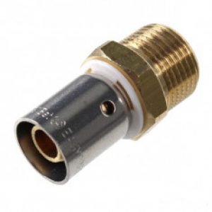 Raccord PER à sertir droit mâle DISPONIBLE en 9 MODELES