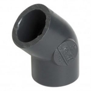 Raccord pression PVC Nicoll – Coude FF 45° NF