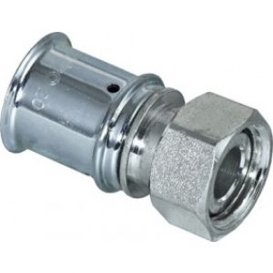Raccord à sertir – pour tube multicouche – écrou libre femelle