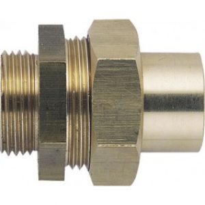 Raccords – laiton – union droit 3 pièces – mâle à joint sphéro-conique