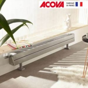 Radiateur chauffage central ACOVA – FASSANE Pack CLXD plinthe  664W CLXD-022-080