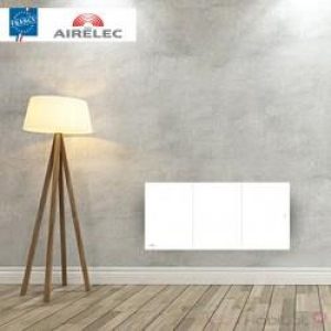 Radiateur electrique Fonte AIRELEC – OZEO Smart ECOcontrol 750W Bas Blanc – A693502