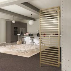 Radiateur electrique vertical ACOVA KADRANE INOX 300W – TKAI-030-040/GF