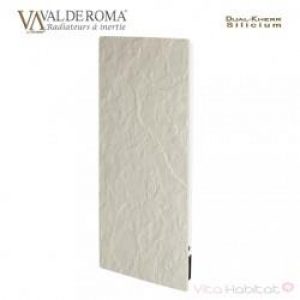 Radiateur à inertie Wifi Ardoise Blanche 1300W Vertical – Valderoma AB13VEW