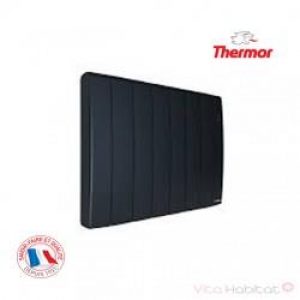 Radiateur électrique à Fluide THERMOR BILBAO 3 Gris Ardoise 1250W Horizontal  493404