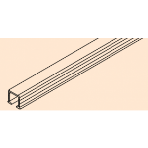 Rail de coulissage porte coulissante Clipo 15H IS/MS