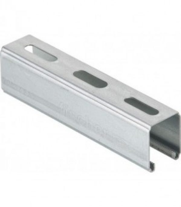 Rail de montage FLS zingué, rail 17/31 longueur 2 m