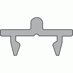 Rail de roulement – pour ferrure coulissante levante GU 937