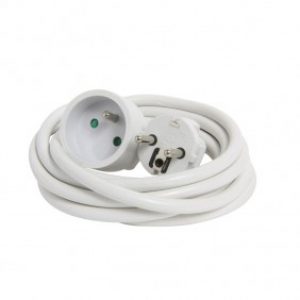 Rallonge – HO5VVF 3G1.5 – blanc