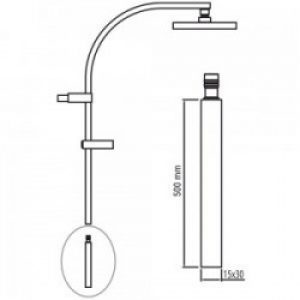 Rallonges (pour réf. / für Nr. / voor Nr.: 1.07.395, 007.191.01, 204.395.01, 205.395.01) – TRES 10691405