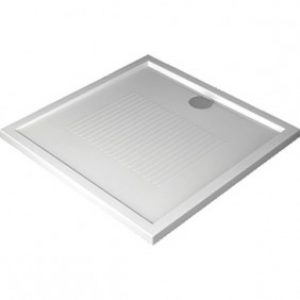 Receveur de douche à poser extra-plat 100×80 cm – New Olympic