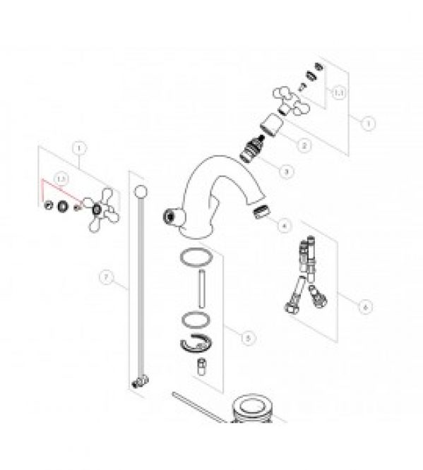 Remplacement du sac de poignée Grazia Nobili Chromé…