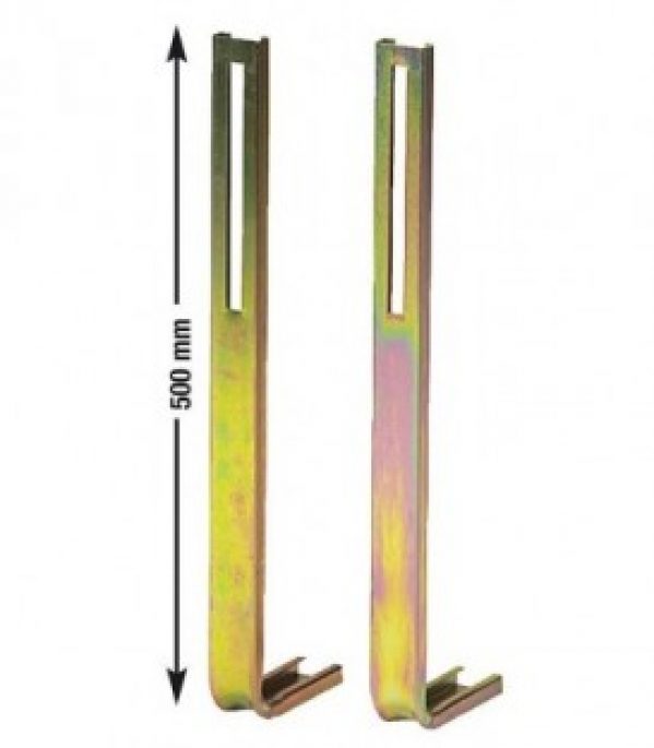 Repose-pied pour element de montage WC 2 pieces