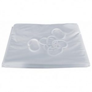 Rideau de douche – PVC blanc – 1800 x 1200 mm