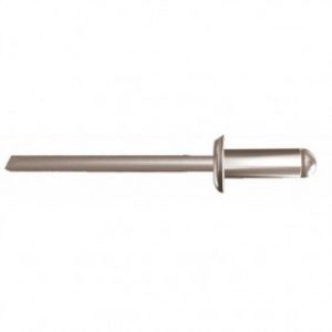 Rivets à tête plate – corps aluminium – tige acier zingué – Rivquick 611