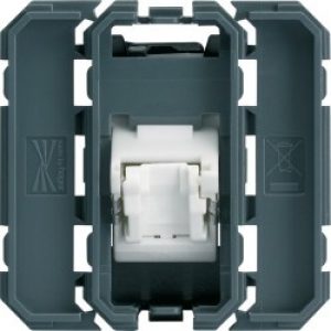 RJ45 cat.6 FTP 2M incline 45° – APPAREILLAGE MURAL GALLERY HAGER WXF231