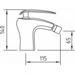 Robinet AUDE pour bidet