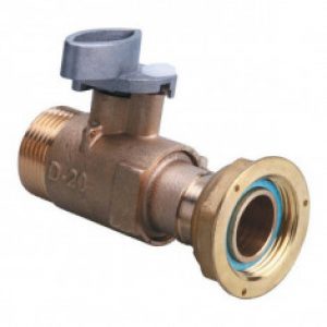 Robinet compteur Type D gaz naturel à tête carrée DN20