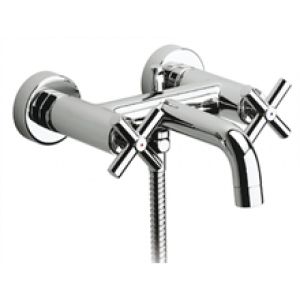 Robinet de baignoire-douche mélangeur manuel…