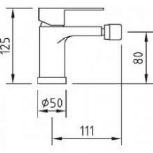 Robinet de bidet Artic Urban