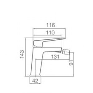 Robinet de bidet Imex Art
