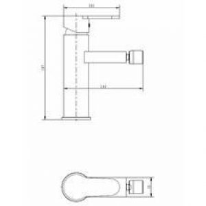 Robinet de bidet Imex Paris
