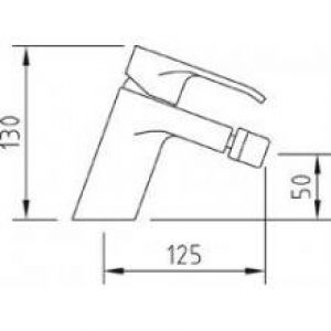 Robinet de bidet PAULA