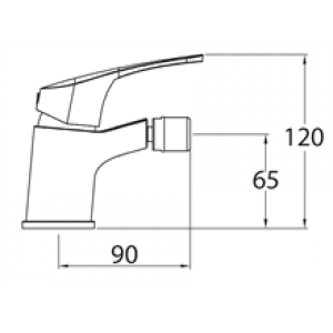 Robinet de bidet URBAN mix – CLEVER