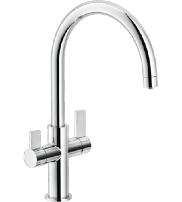 Robinet de cuisine à 3 voies eau filtrée Nobili Flag…