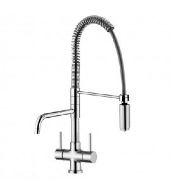 Robinet de cuisine à 3 voies eau filtrée quadrodesign 323/1