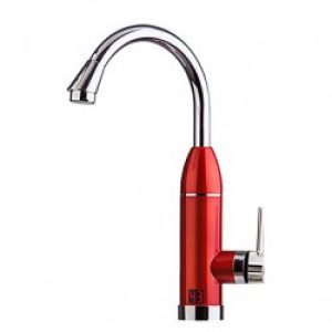 Robinet de cuisine écran LCD avec chauffe-eau intégré