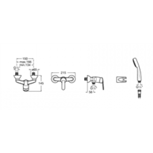 Robinet de douche extérieur Victoria Roca