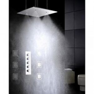 Robinet de douche grand débit tête de douche 20&Prime; plafonnier