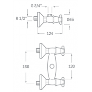 Robinet de douche Époque SEVEN
