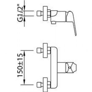 Robinet de douche Start Elegance