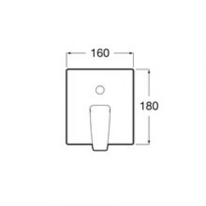 Robinet de douche Thesis Roca